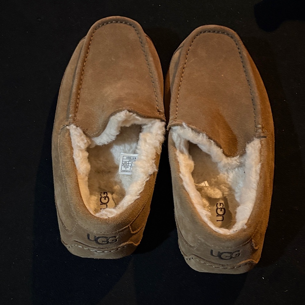 UGG Men's Brown Suede Loafers